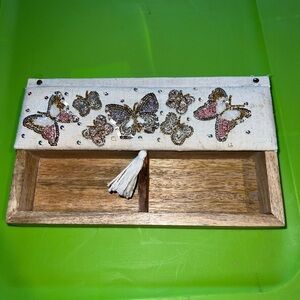 Embellished Butterfly Organizer